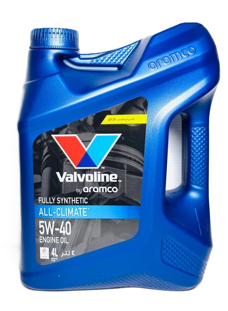 Valvoline 5W-40 Fully Synthetic All-Climate SP Engine Oil 4Ltr - Image 1